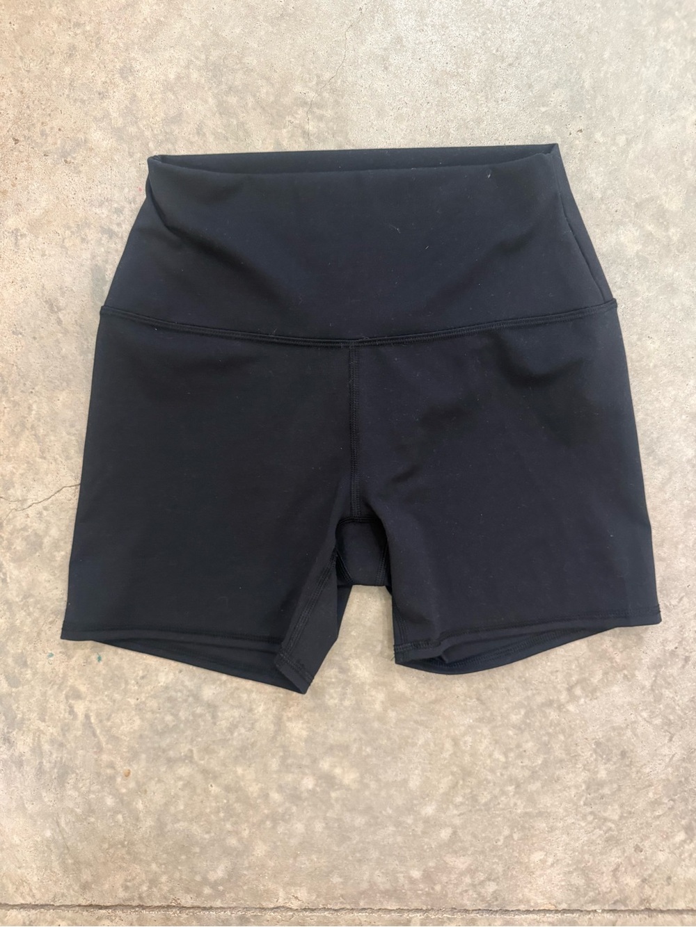 RBX Women's Black High-Rise Bike Shorts